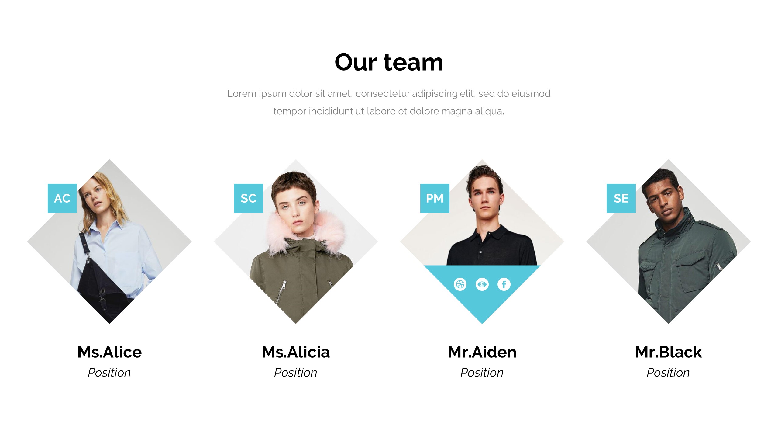 Bracket Minimal Design Keynote Template by 69slides GraphicRiver